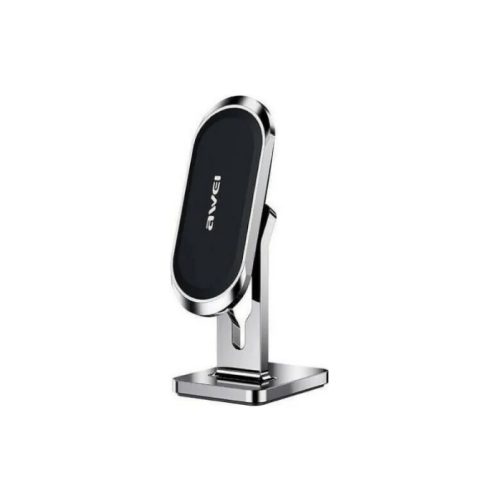 Awei X19 Magnetic Car Phone Holder - Silver